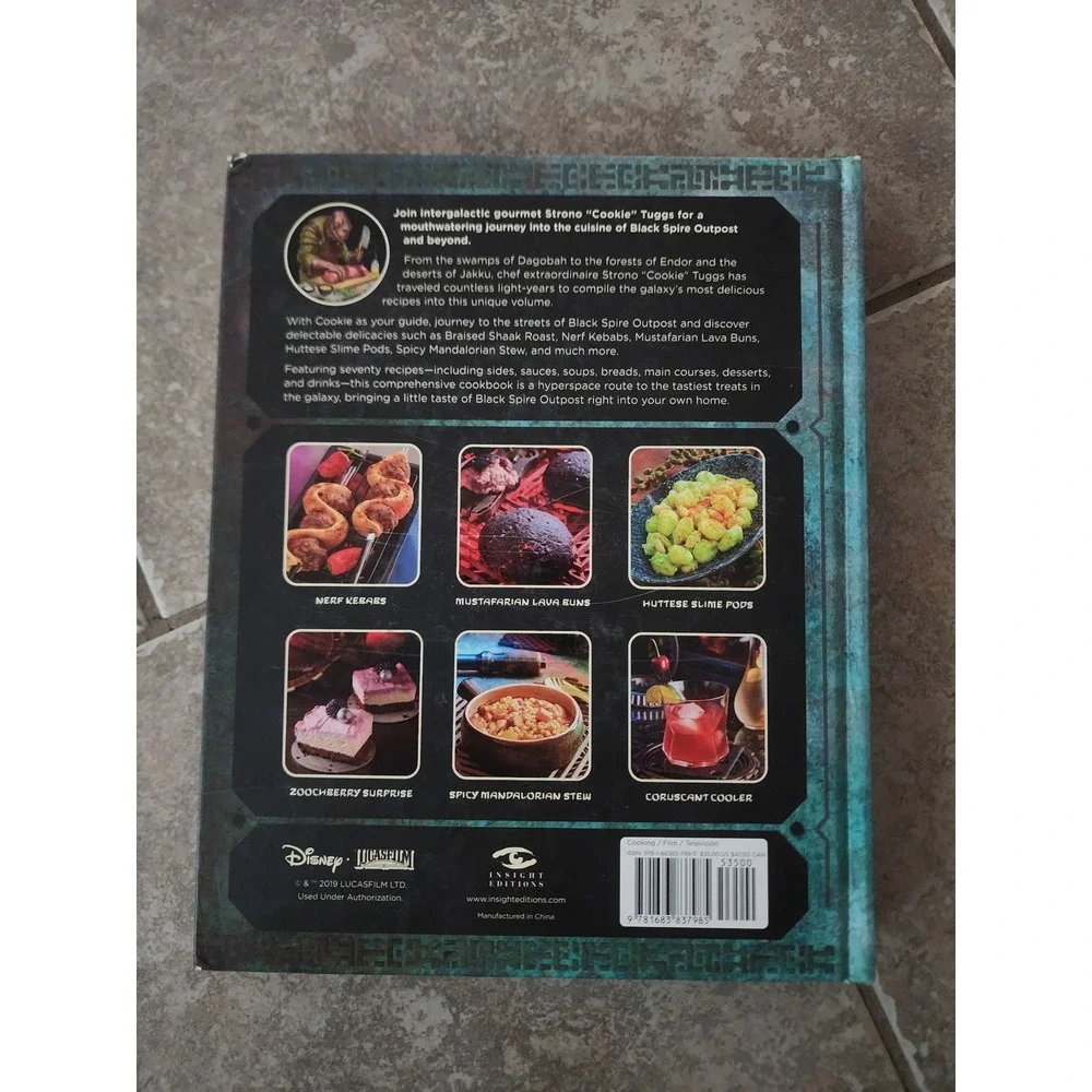 Star Wars Galaxys Edge Official Black Spire Outpost Cookbook Hardcover Insight